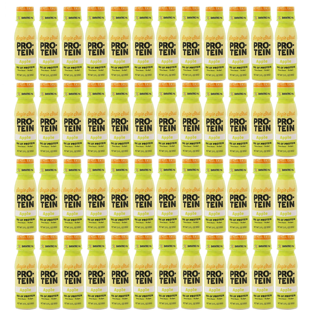 BariatricPal Apple Protein & Collagen Shots 15g - 48 Pack