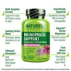 NATURELO Menopause Supplements with Black Cohosh - 90 Capsules - image 4