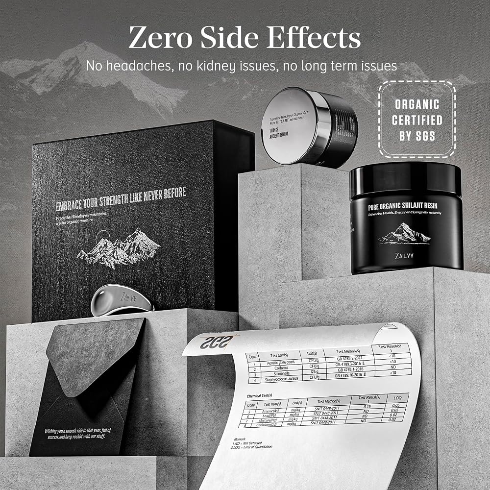 ZAILYY Organic Shilajit Resin Natural Energy Booster - 80g - image 8