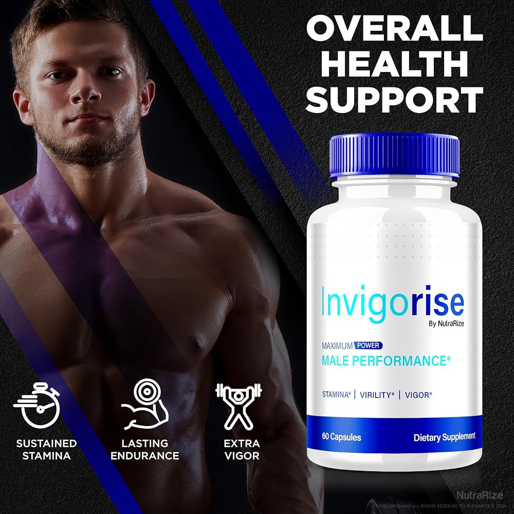 NutraRize Invigorise Capsules for Men - 60 Capsules - image 4