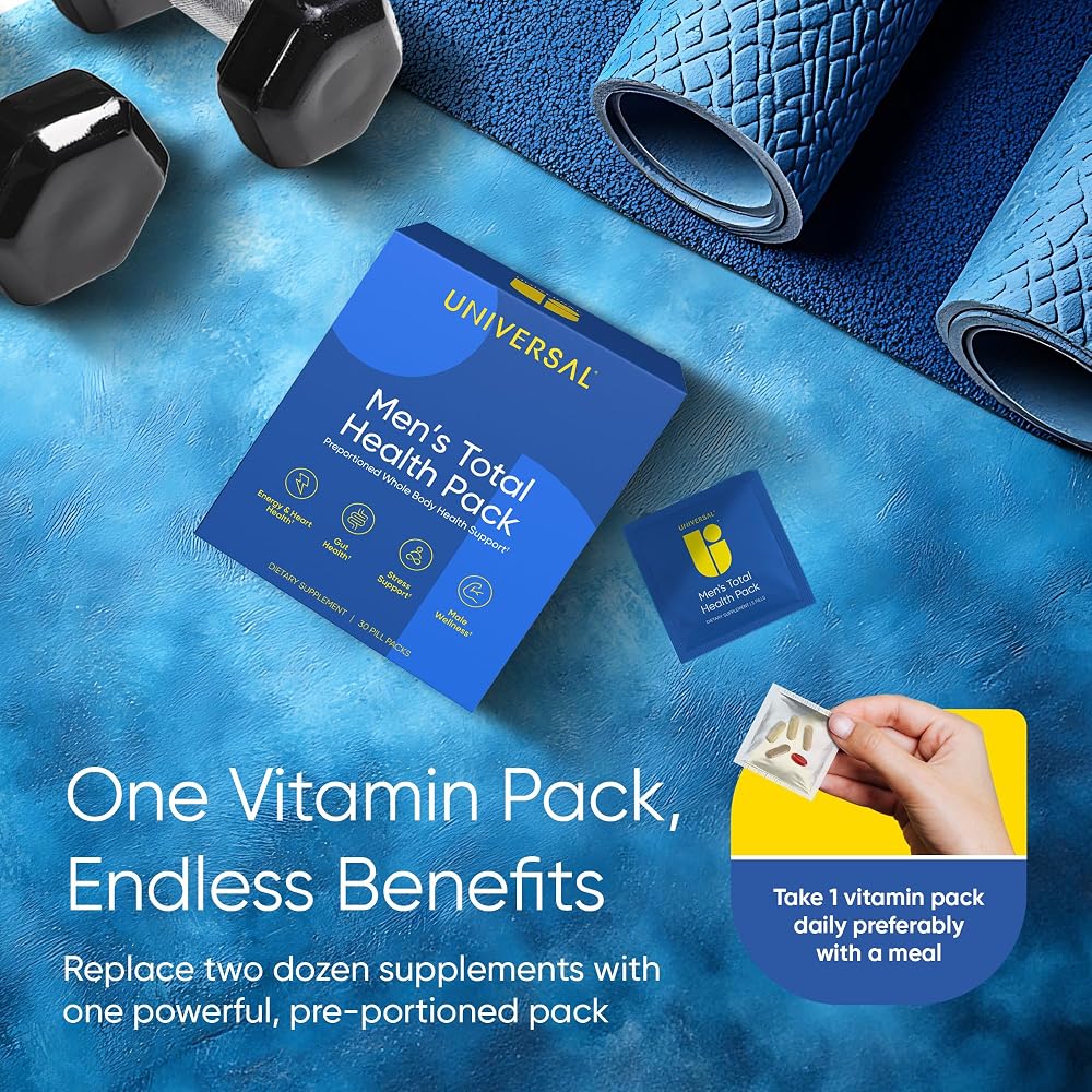 Universal U Mens Total Health Multivitamin - 30 Packs - image 5