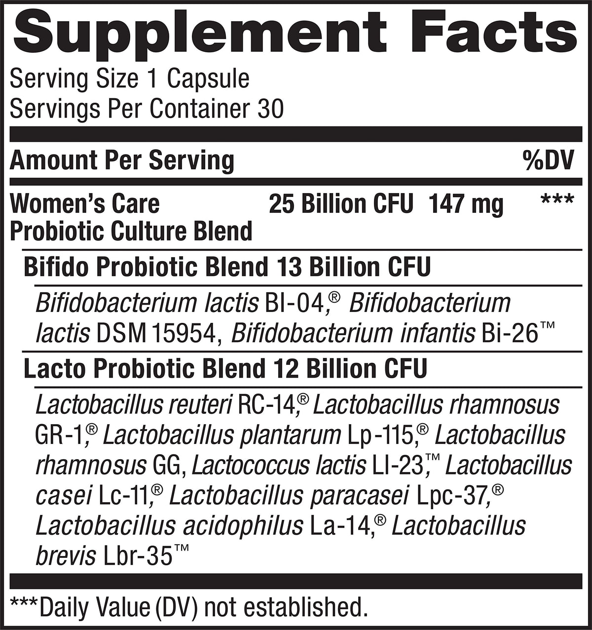 Renew Life Women's Probiotic Ultimate Flora 25 Billion - 30 Vegetable Capsules - image 12