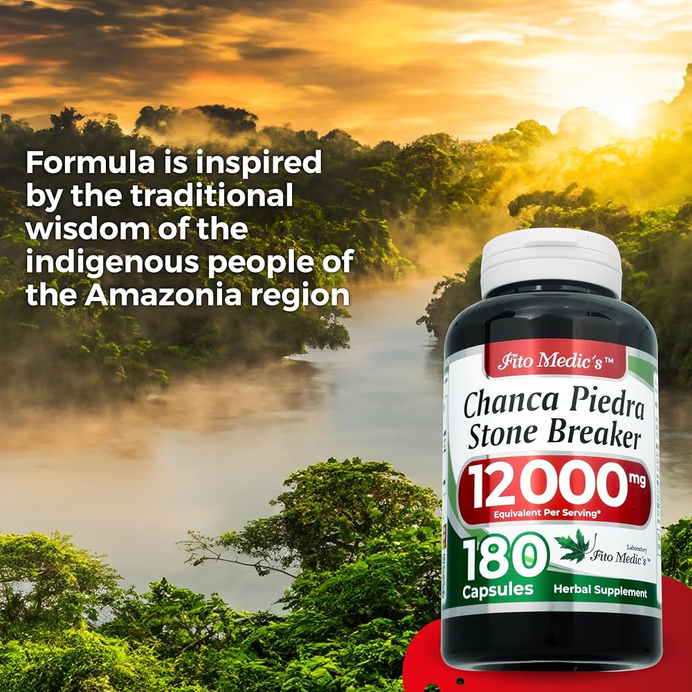 FITO MEDIC'S Chanca Piedra Stone Breaker - 180 Capsules - image 5