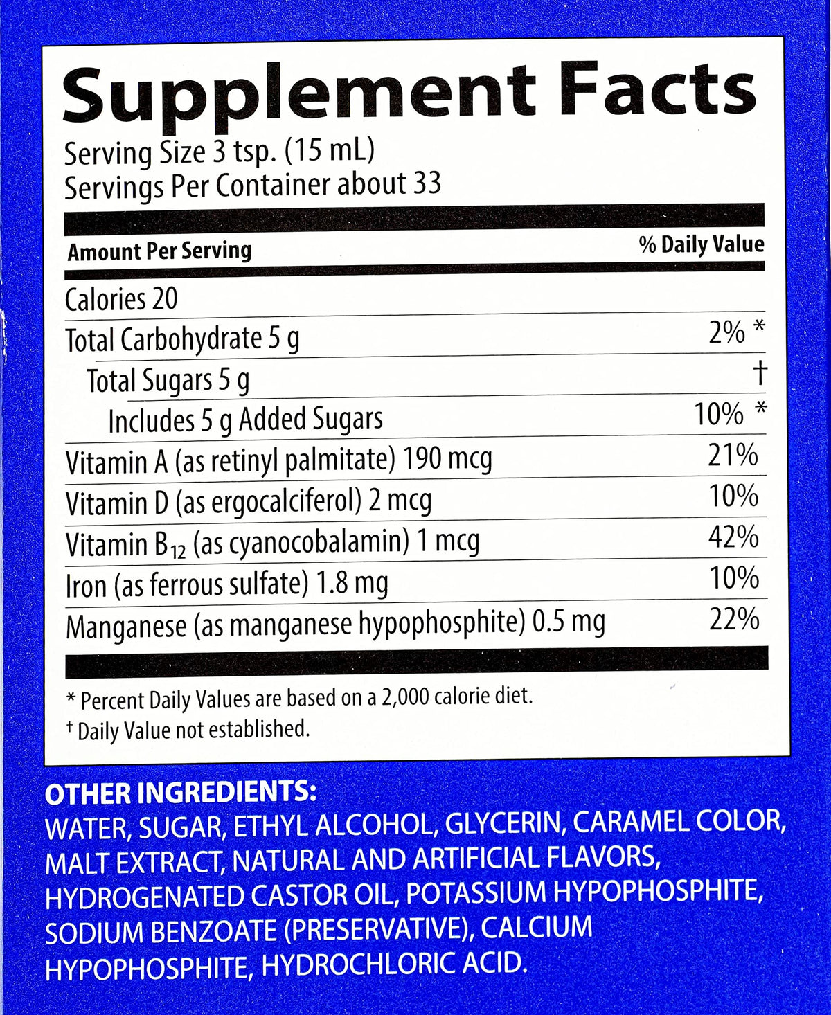 Ferrol Compound Iron and Vitamin Tonic - 16.9 fl oz - image 4