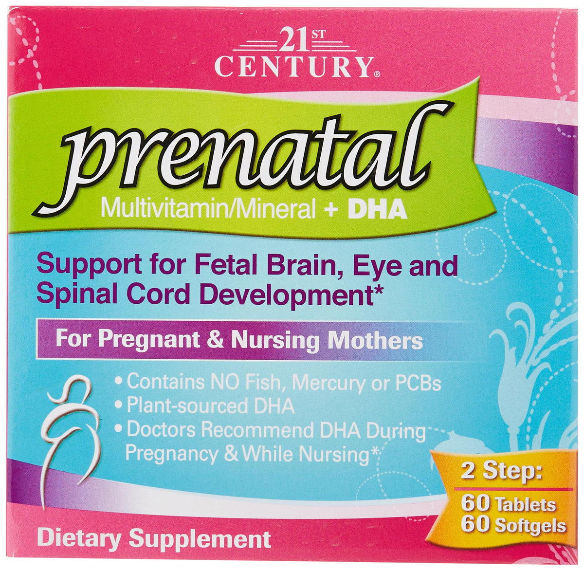 21st Century Prenatal with DHA - 120 Tablets and Softgels - image 5