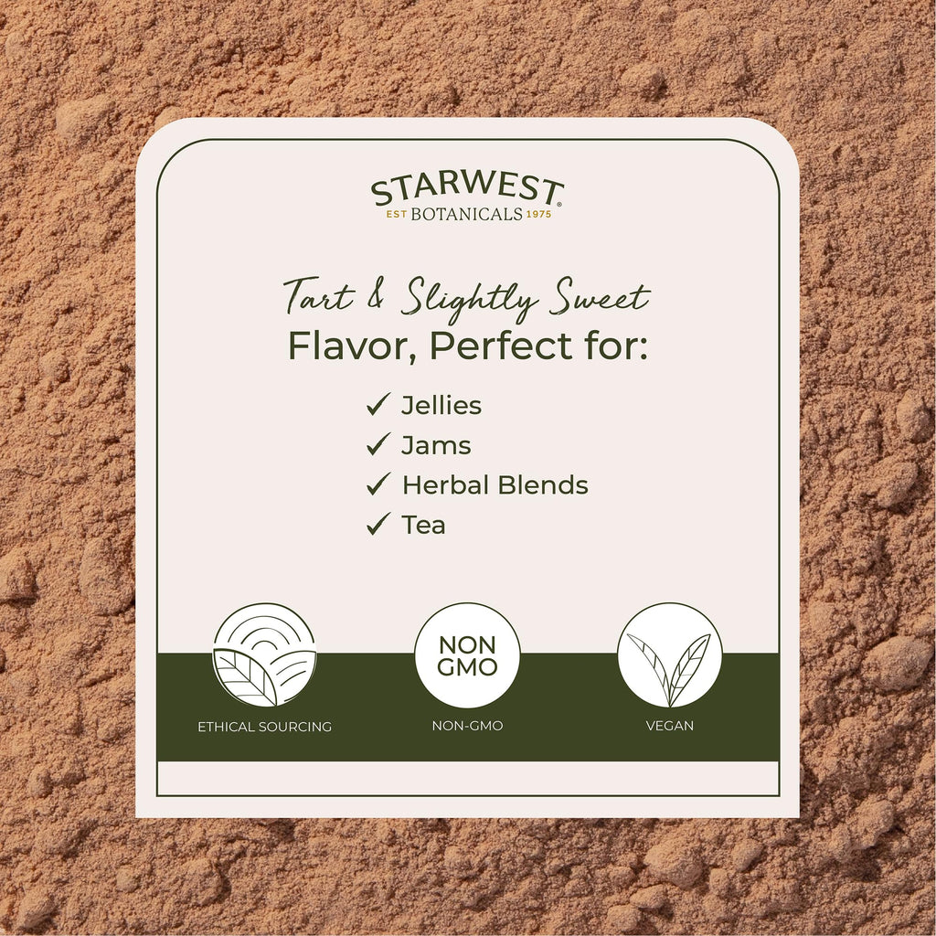 Starwest Botanicals Organic Hawthorn Berry Powder - 1 lb - image 3