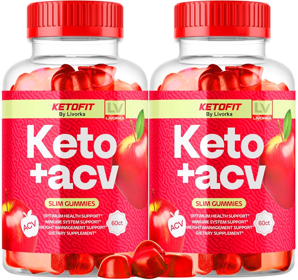 LIVORKA Ketofit ACV Keto Gummies - 120 Count (2 Pack)