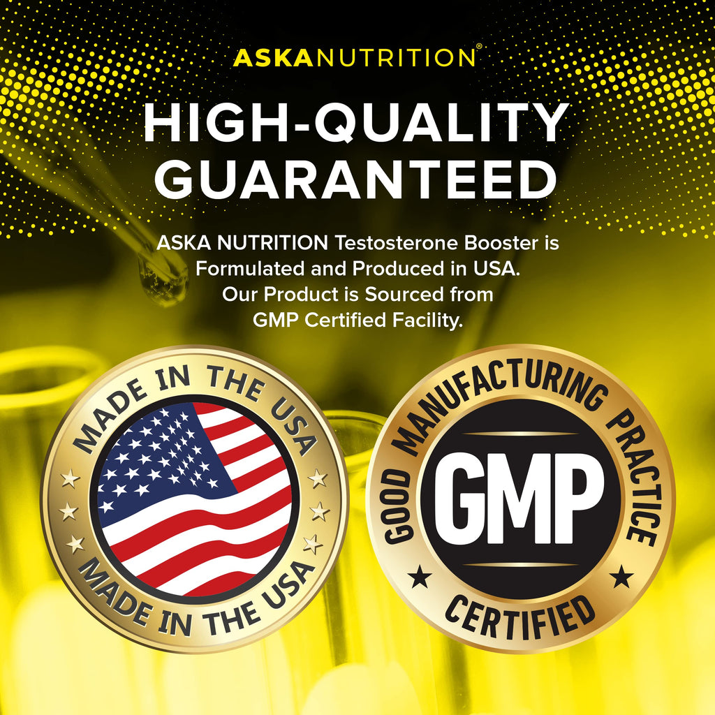 ASKA Nutrition Testosterone Booster for Men - 120 Capsules - image 7