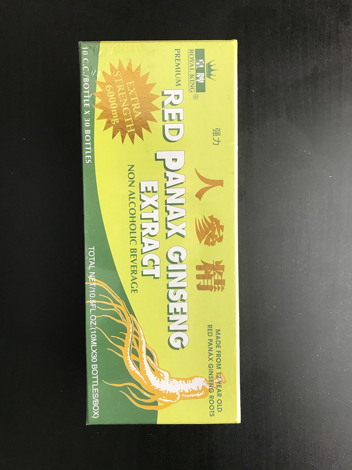 Royal King Red Panax Ginseng Extract 8000mg - 30 Vials