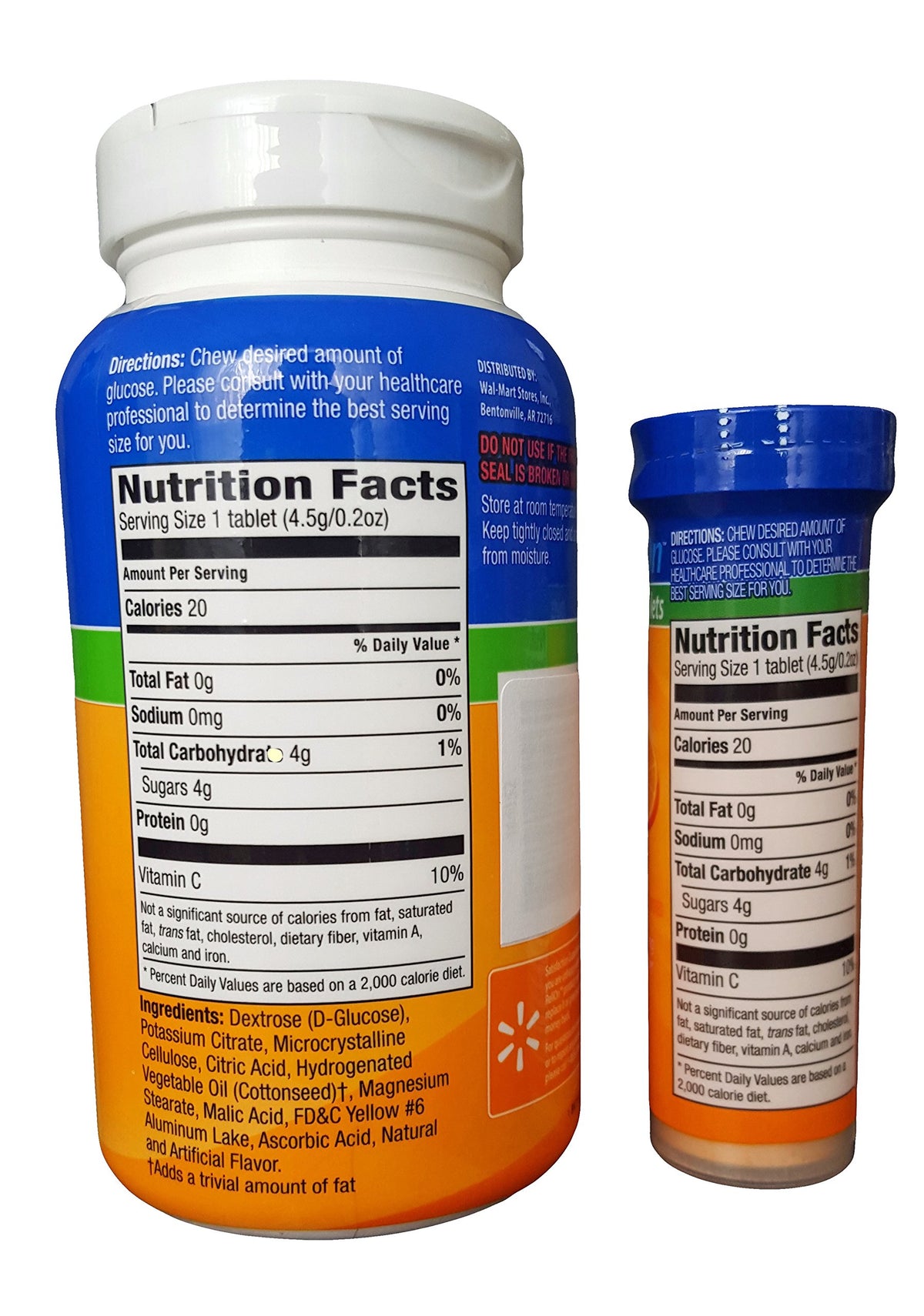 Reli On ReliOn Glucose Tablets Orange - 50 Count - image 2