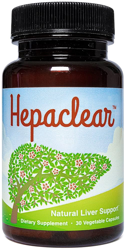 Hepaclear Liver Support Supplement with Hesperidin - 30 Capsules