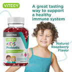 Viteey Probiotic Gummies for Kids 2 Billion CFU - 60 Gummies - image 6