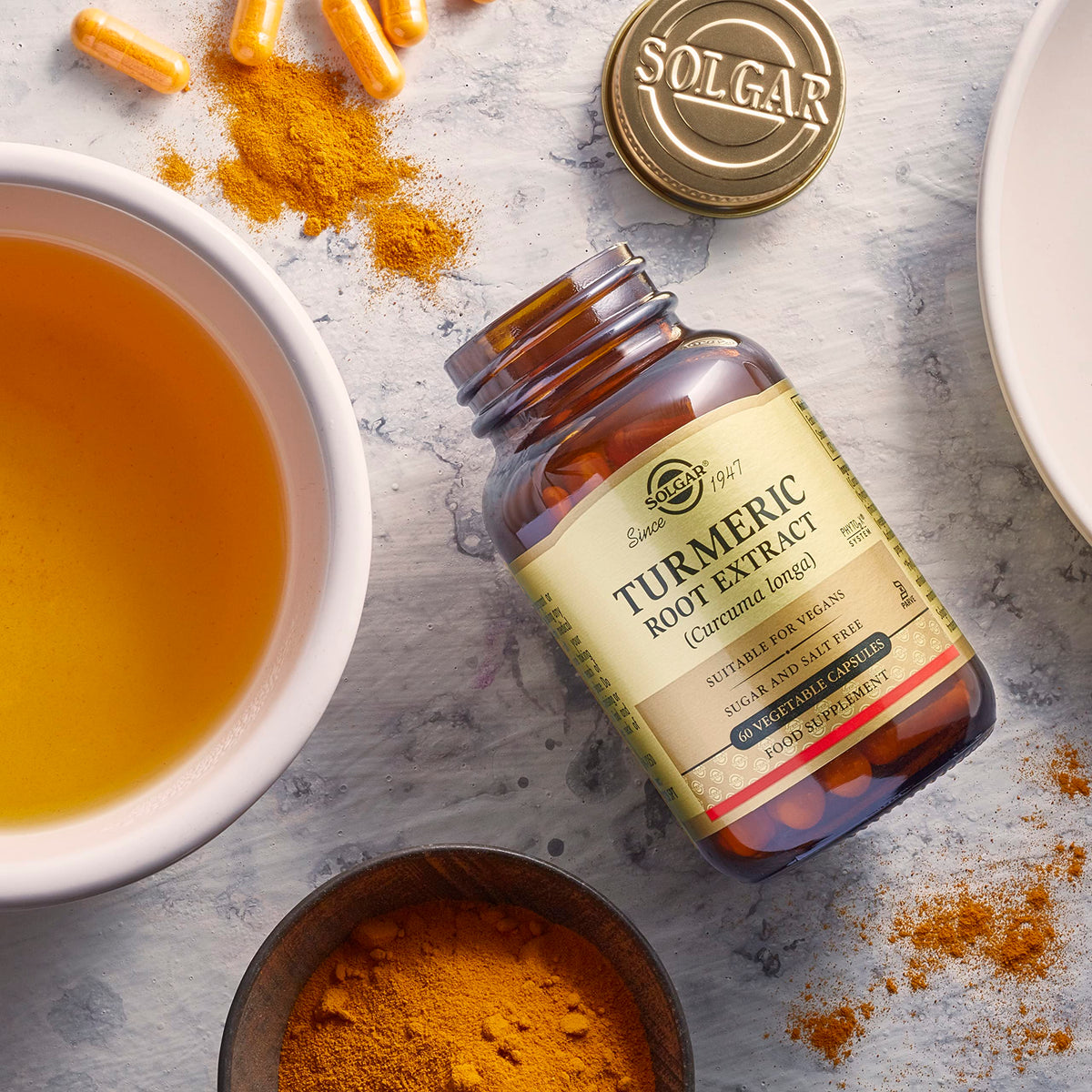 Solgar Standardized Turmeric Root Extract 400 mg - 60 Capsules - image 4