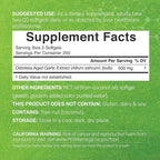 DEAL SUPPLEMENT Odorless Aged Garlic Extract - 500 Softgels - image 2