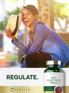 Carlyle Red Yeast Rice Supplement 1800 mg - 250 Capsules - image 6
