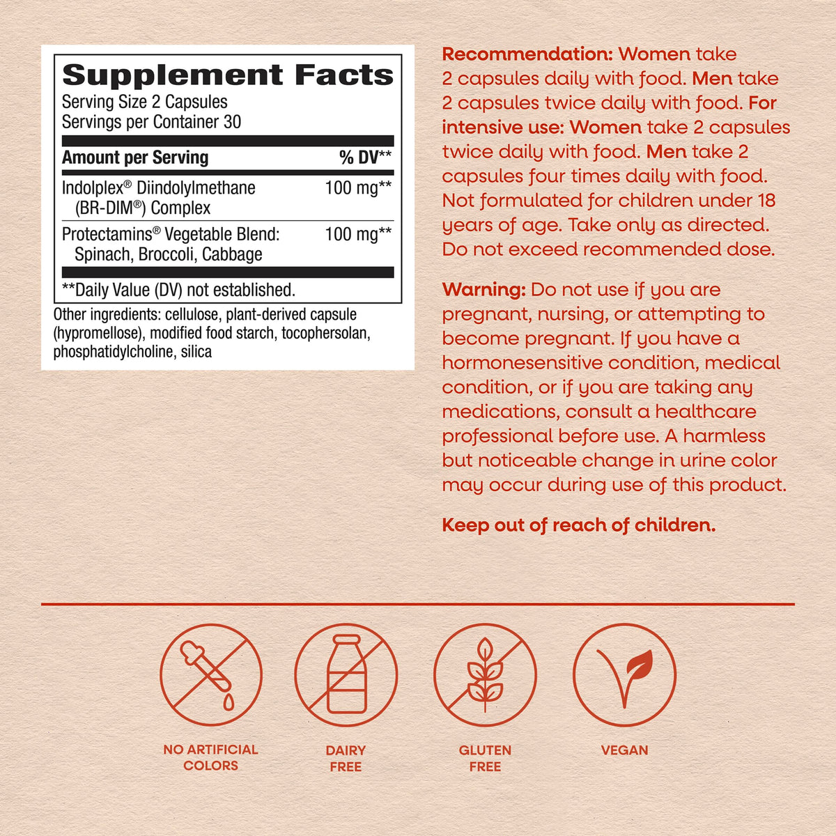 Nature's Way DIM-Plus BR-DIM 100 mg - 60 Capsules - image 7