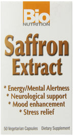 Bio Nutrition Standardized Saffron Vegi-Caps - 50 Count
