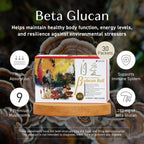 Umeken Beta Glucan Immune Boost Mushroom Extract - 30 Packets - image 2