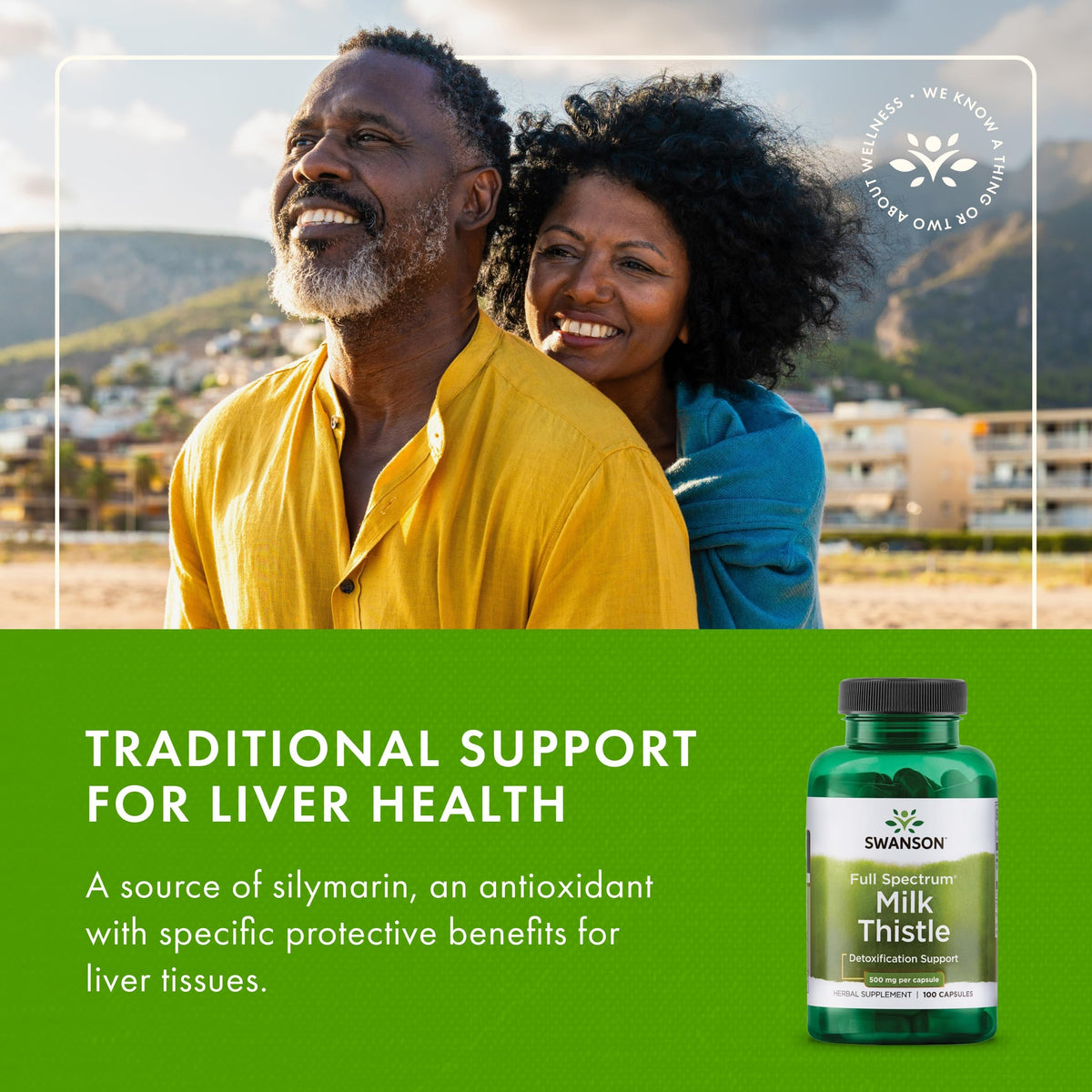 Swanson Full Spectrum Milk Thistle 500 mg - 200 Vegetarian Capsules - image 6