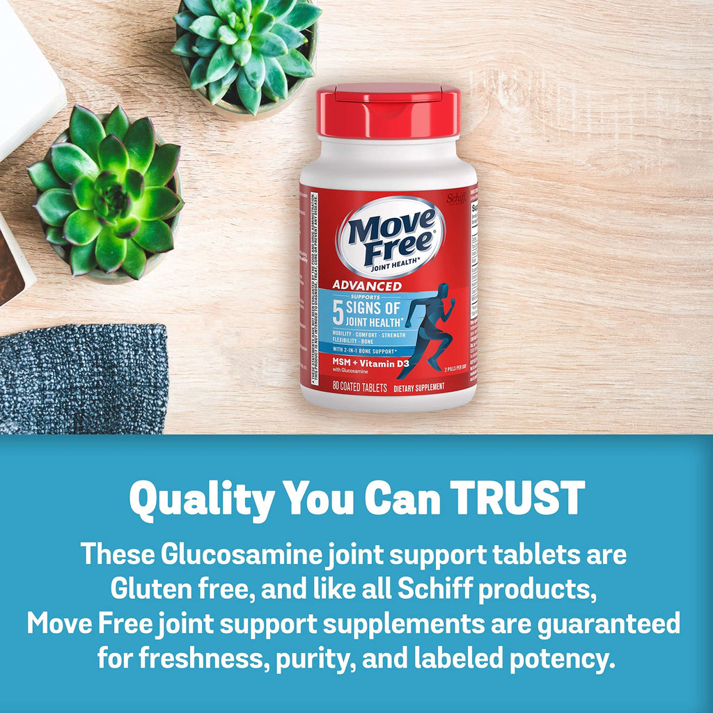 Move Free Advanced Joint Support Tablets - 80 Count - image 6
