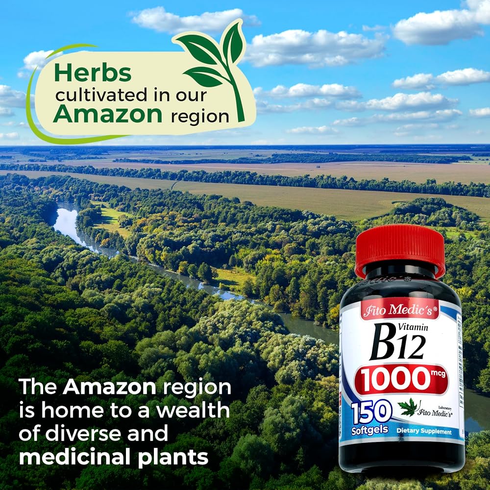 FITO MEDIC'S Vitamin B12 Softgels - 150 Softgels - image 7