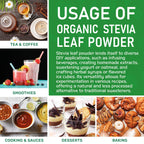 Jiva Organics Natural Stevia Leaf Powder - 1 Pound - image 7
