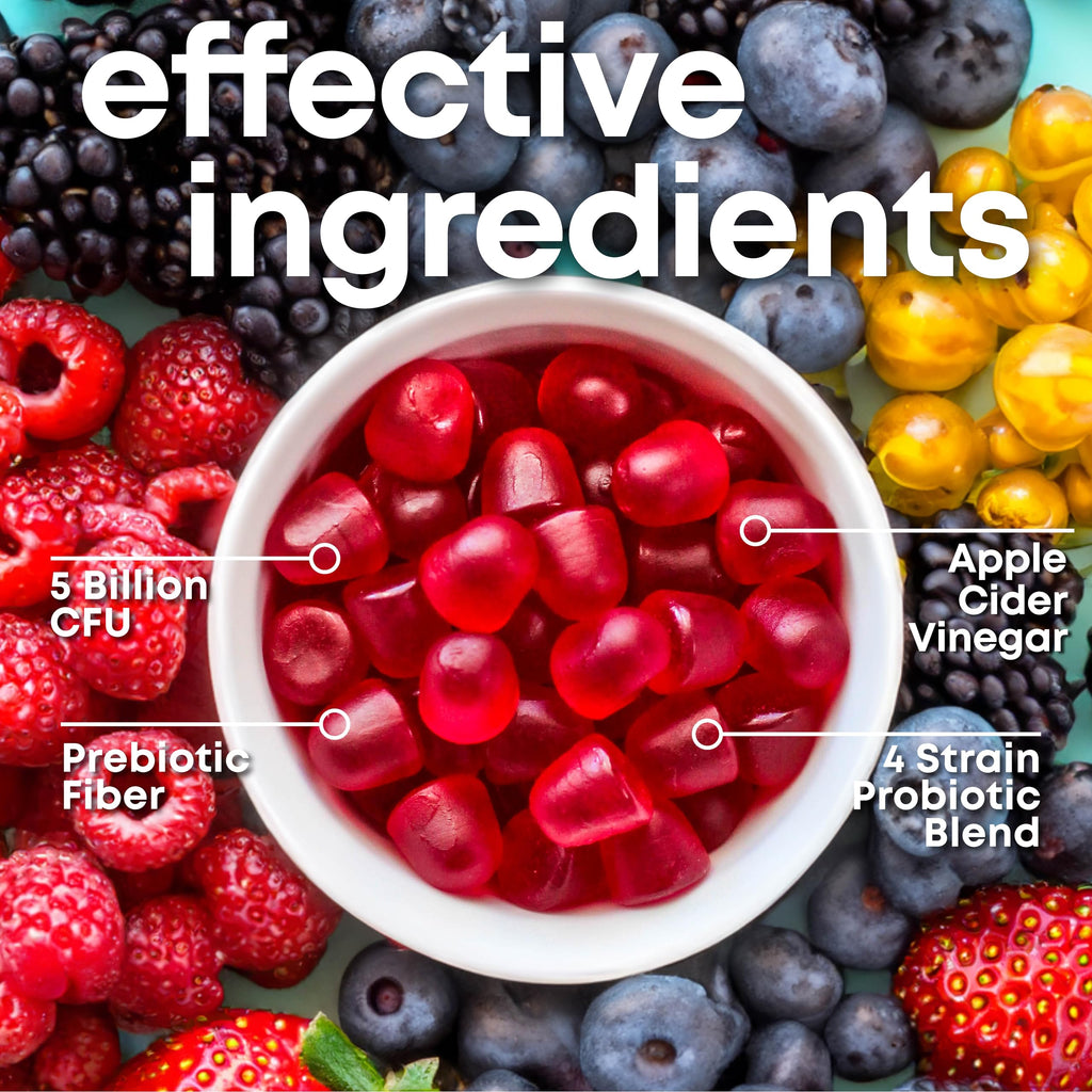 her own Probiotic & Prebiotic Gummy Digestive Health - 60 Gummies - image 4