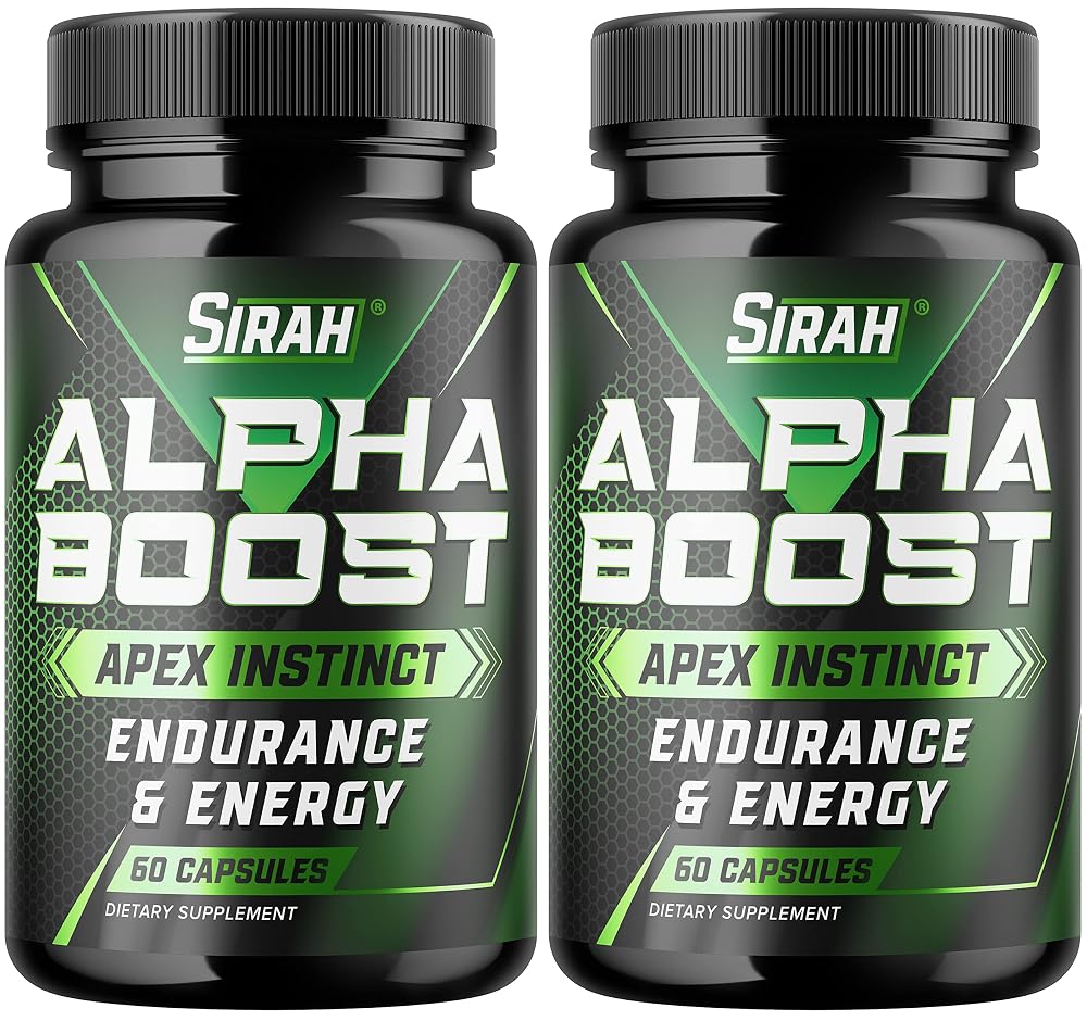 SIRAH Testosterone Booster for Men - 120 Capsules