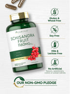 Carlyle Schisandra Supplement 1160 mg - 200 Capsules - image 4