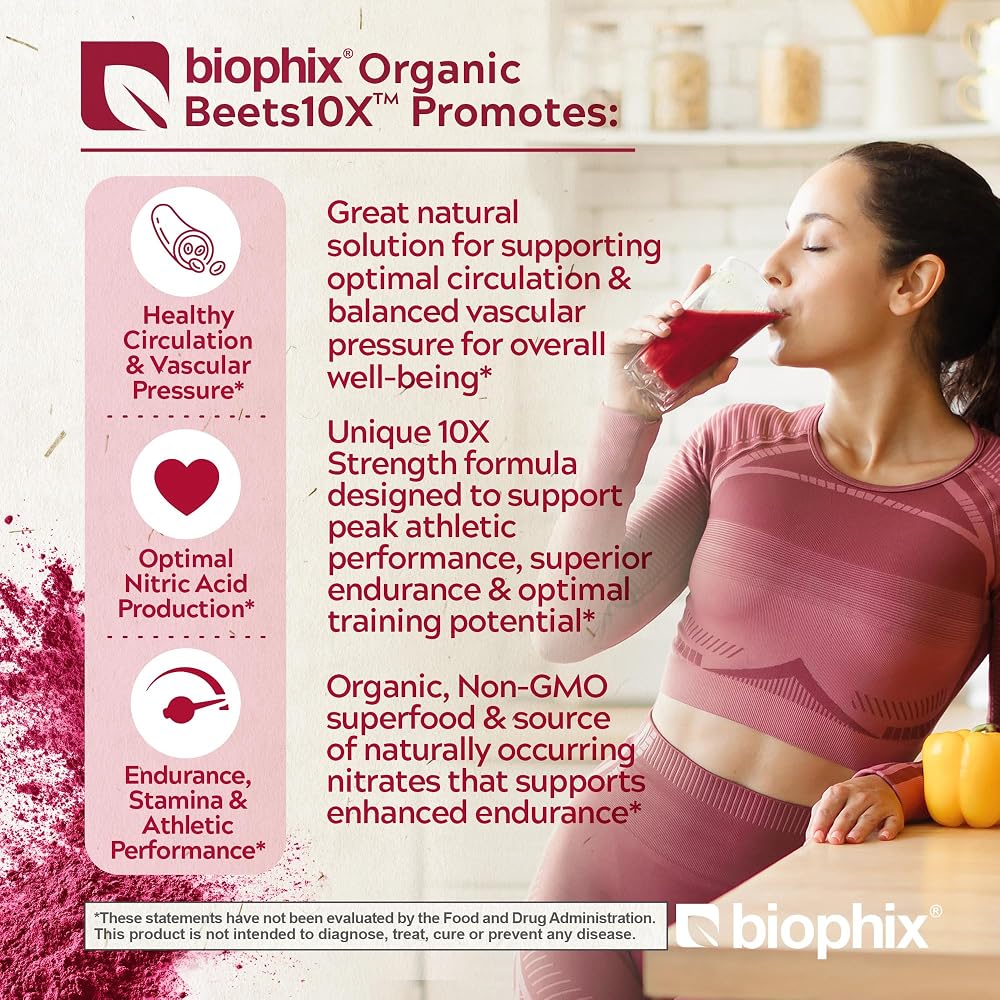 biophix Organic Beets 10X Beet Root Powder - 2.2 lb - image 2