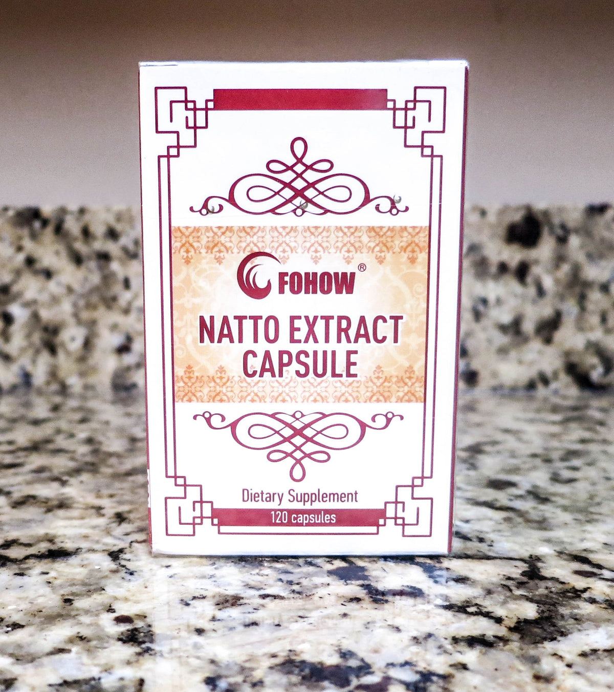 Fohow Natto Extract Capsule Dietary Supplement - 120 Capsules