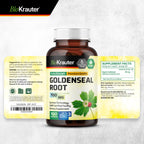 BIO KRAUTER Goldenseal Root Immune & Respiratory Support - 100 Capsules - image 8