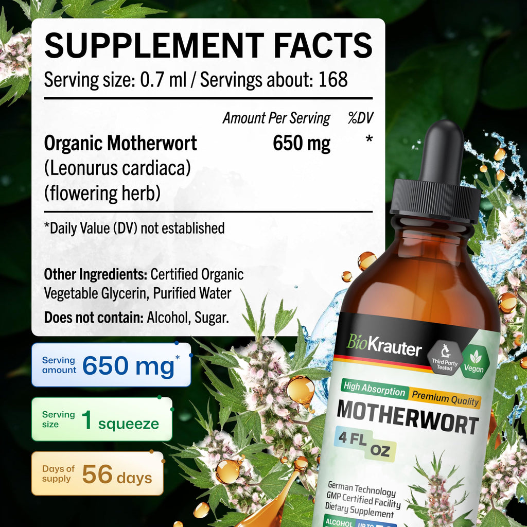 BIO KRAUTER Motherwort Liquid Extracts