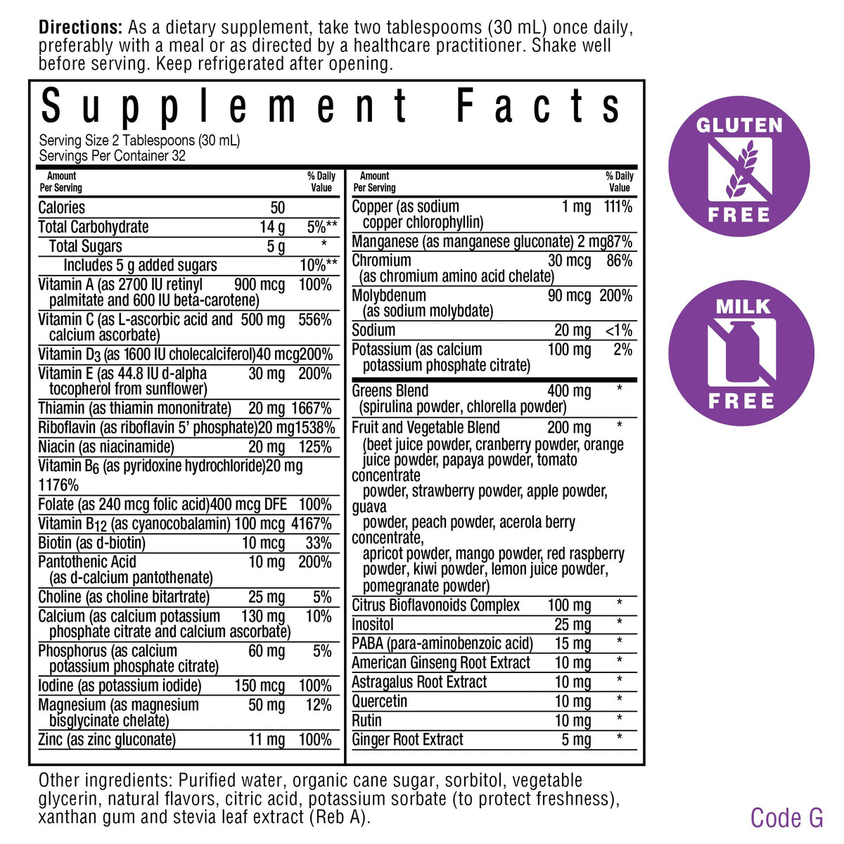 BlueBonnet Liquid Super Earth MultiNutrient Formula - 32 fl oz - image 2