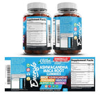 Clean Nutraceuticals Ashwagandha Maca Root Gummies - 60 Count - image 6