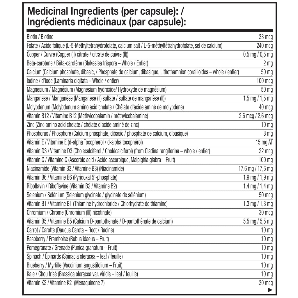 NATURELO Multivitamin for Men - One Daily, 60 Vegetarian Capsules