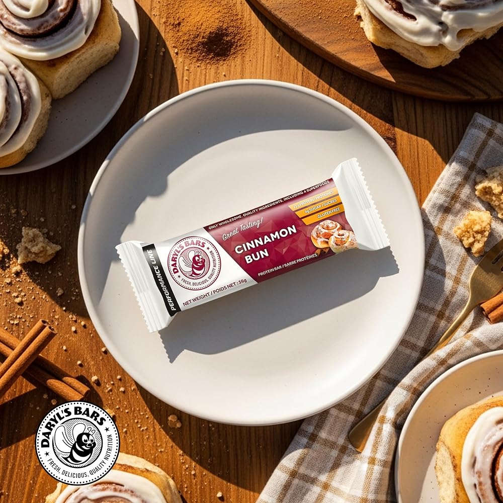 Daryl's Bars Sweet and Savoury Bars best combo of tastes and Energy