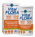 Vital Planet Vital Flora Advanced Probiotic 100 Billion CFU - 30 Capsules