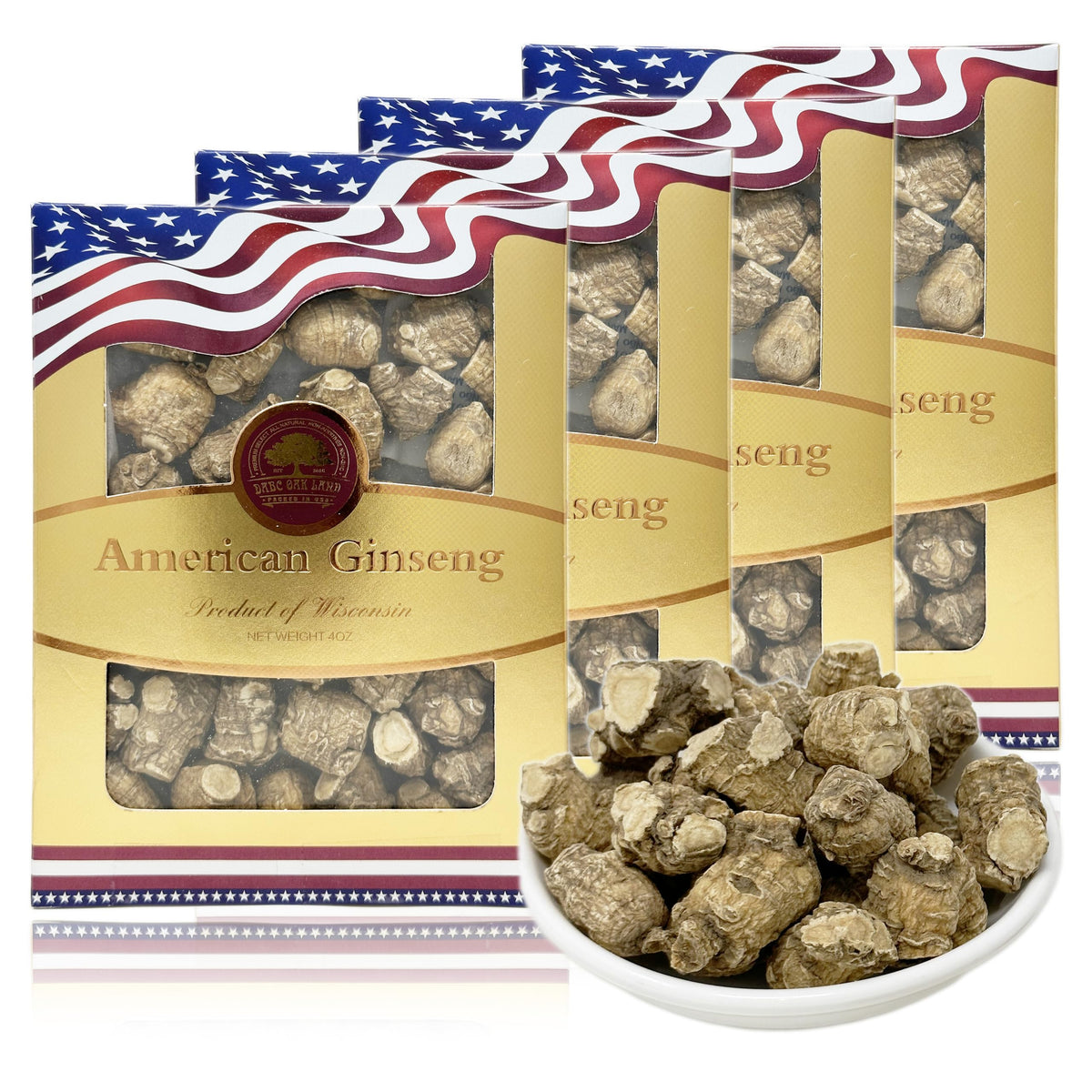 DABC OAK LAND Premium America Ginseng - Natural Energy Booster