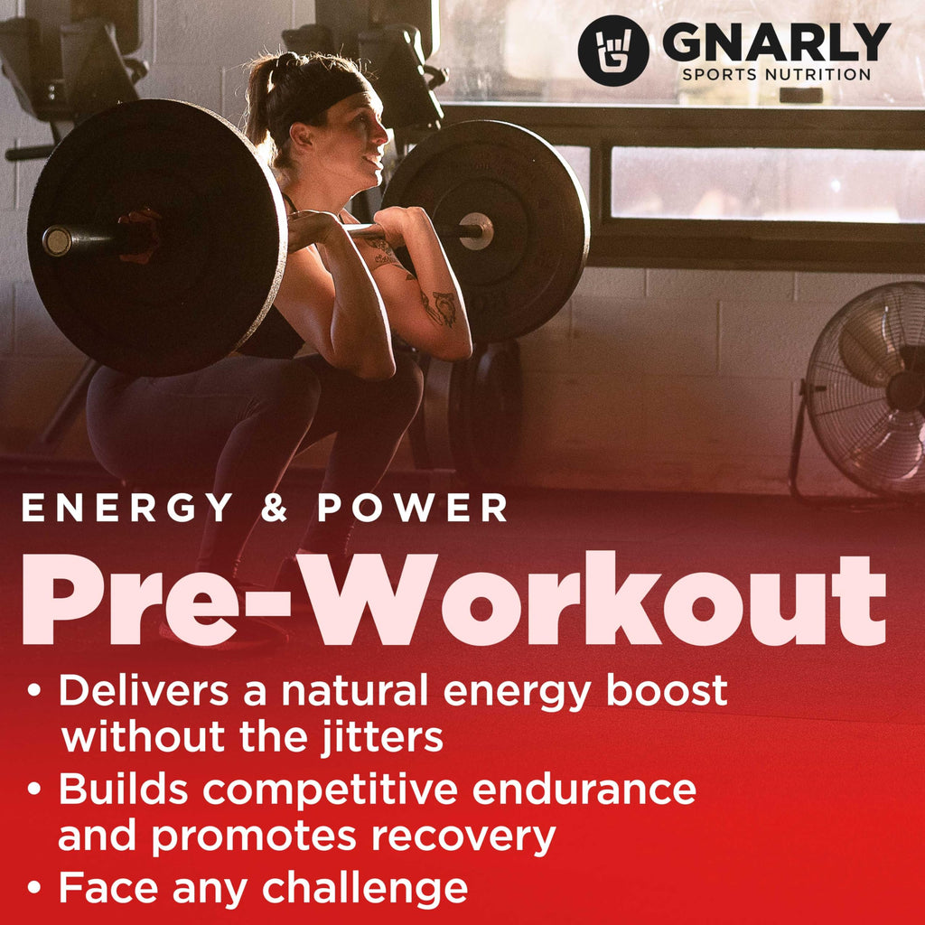 Gnarly Nutrition Strawberry Lemonade Pre-Workout Powder with Caffeine - 14.82 oz - image 3