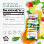 HEMPBRIDGE Hemp Gummies for Sleep & Relaxation - 60 Count - image 2