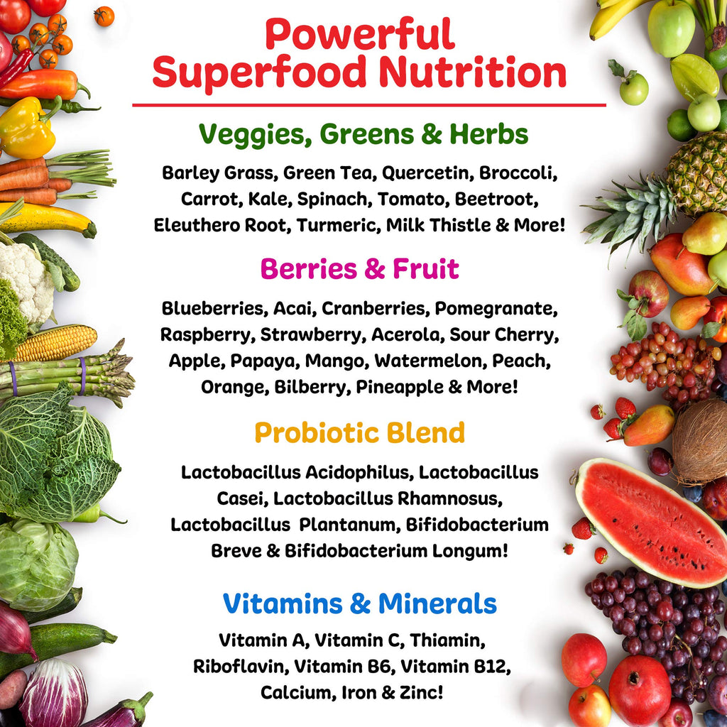 New Vitality Ruby Reds Delicious Reds Powder Fruit & Vegetable - 30 Servings - image 4