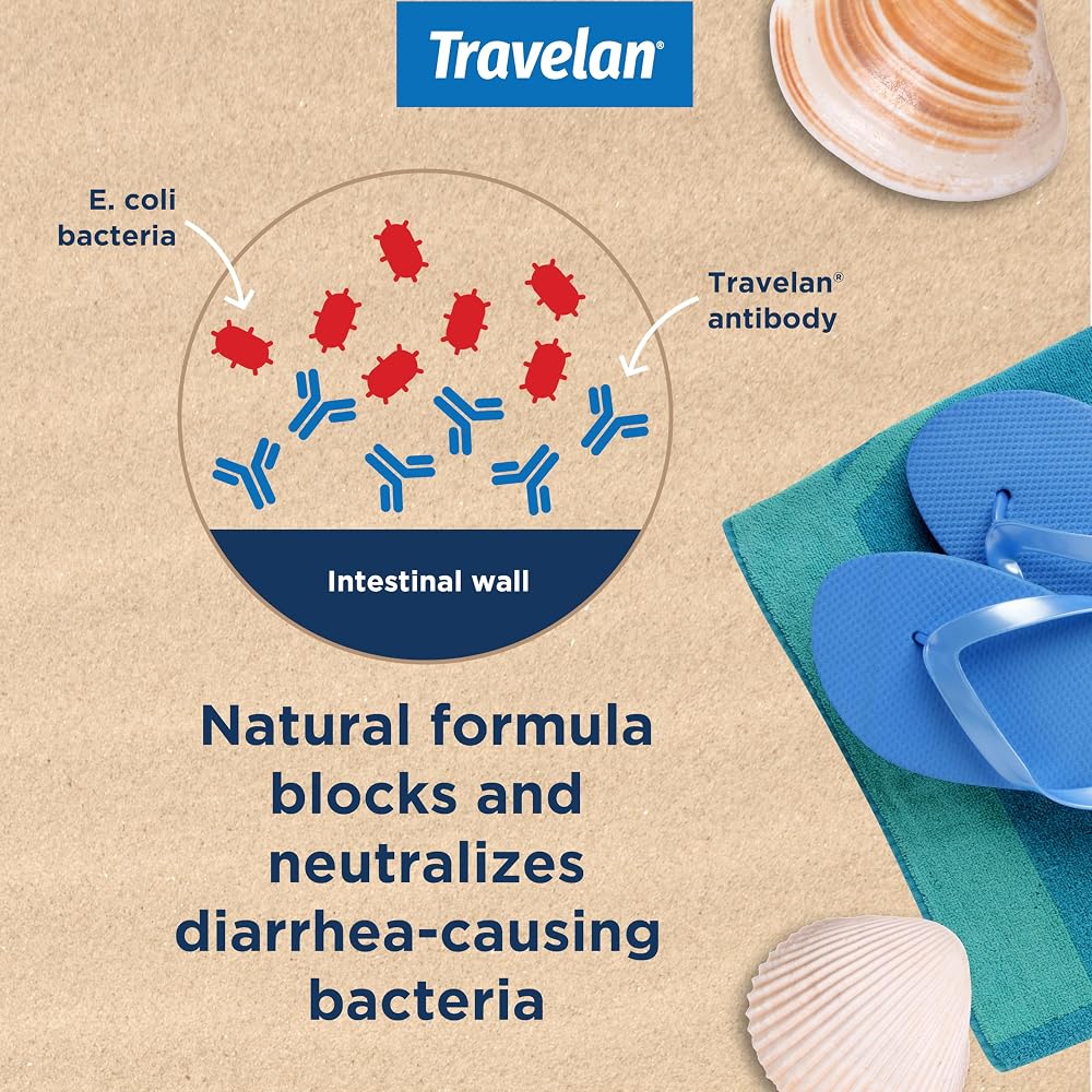Travelan Anti Diarrhea Pills Digestive Support - 30 Caplets - image 5
