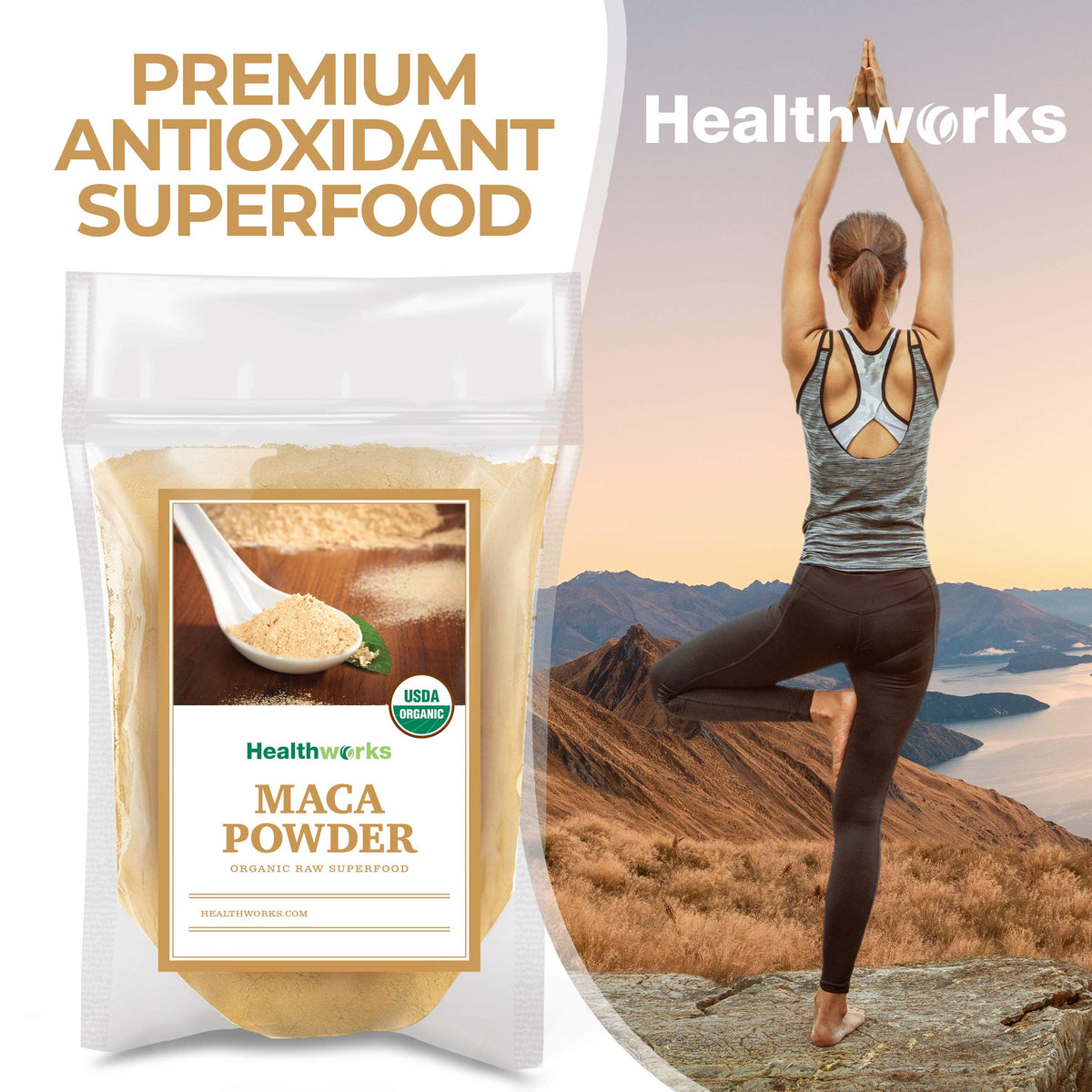 Healthworks Superfoods Organic Maca Powder - 2 lbs - image 5