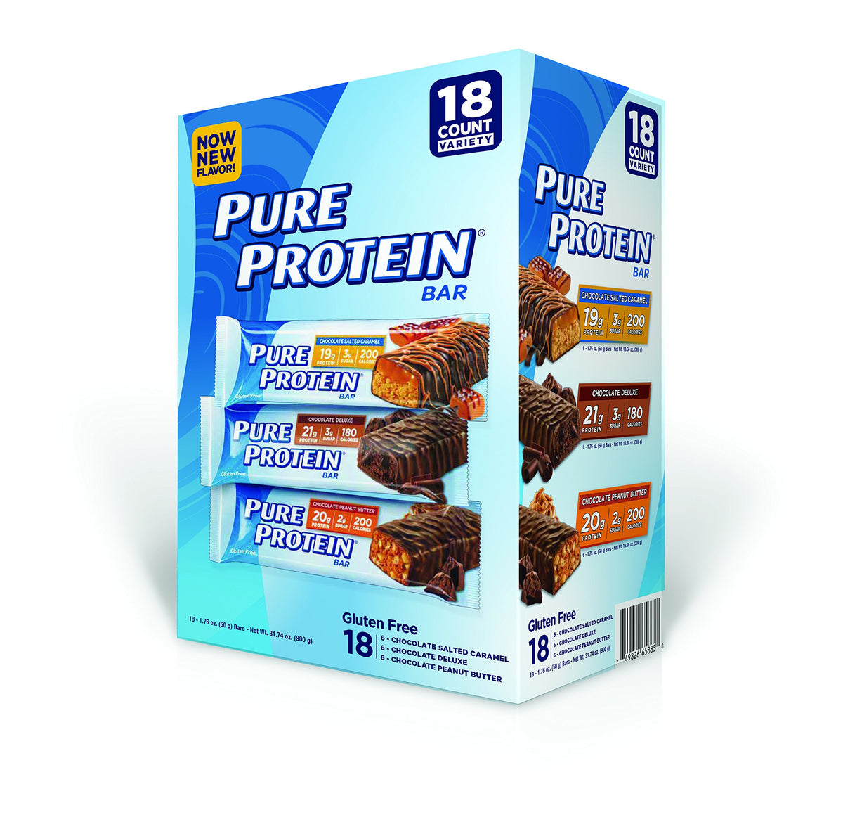 Pure Protein Bar Variety Pack - 18 Count