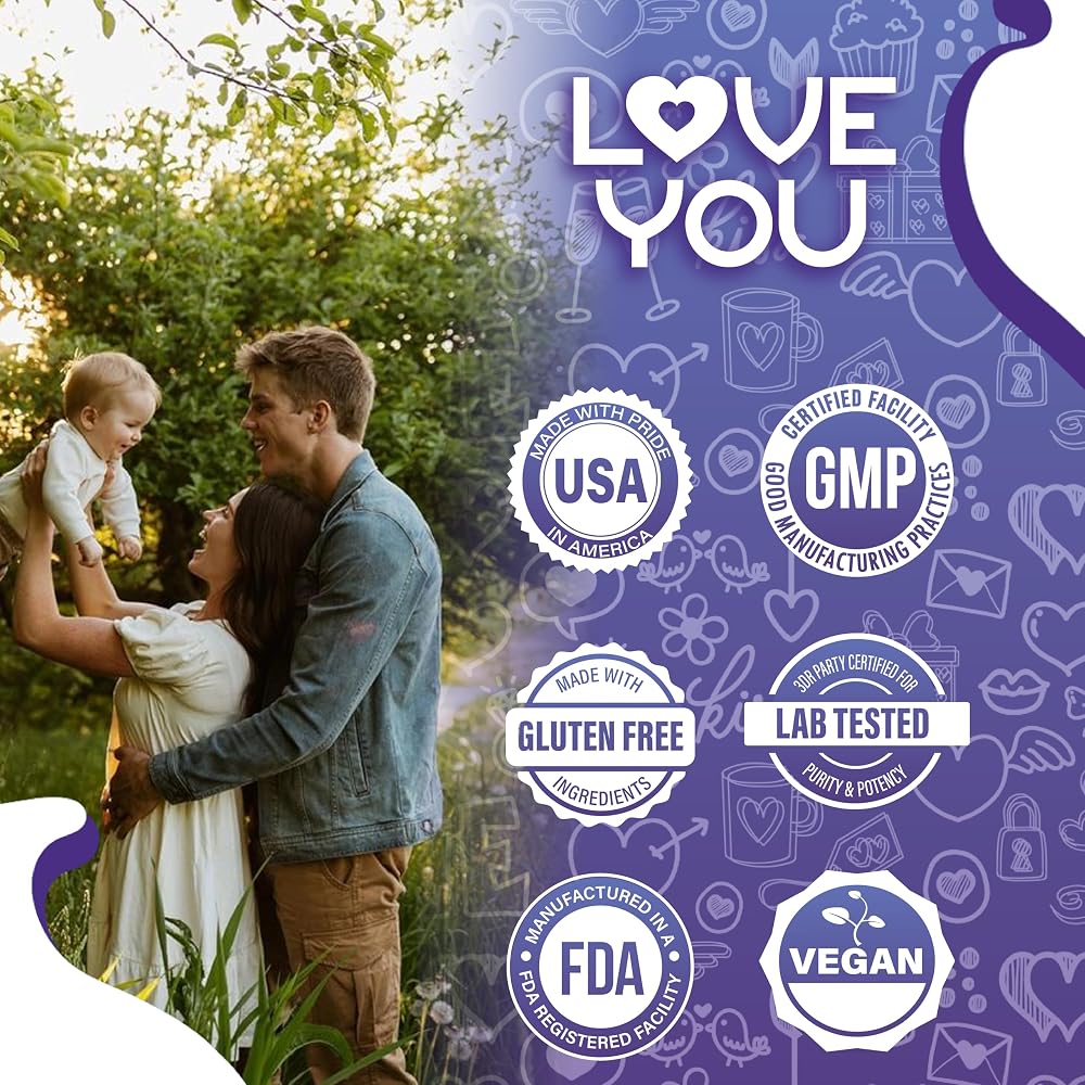 Love You Immune Support Supplement with Vitamin C & Zinc - 120 Capsules - image 4