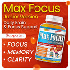 Therefore Max Focus Junior Omega-3 DHA Gummies for Kids - 60 Gummies - image 2
