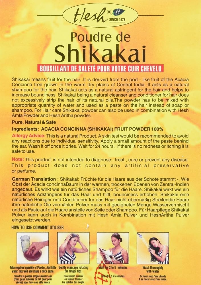 Hesh Pharma Shikakai Powder - 6.34 Ounce - image 2