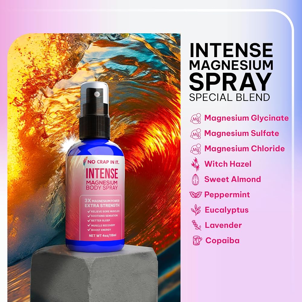No Crap In It Magnesium Spray Triple Blend - 4 Fl Oz - image 3