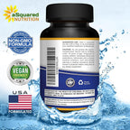 aSquared Nutrition Magnesium Glycinate 1000mg with D3 & B6 - 120 Capsules - image 9